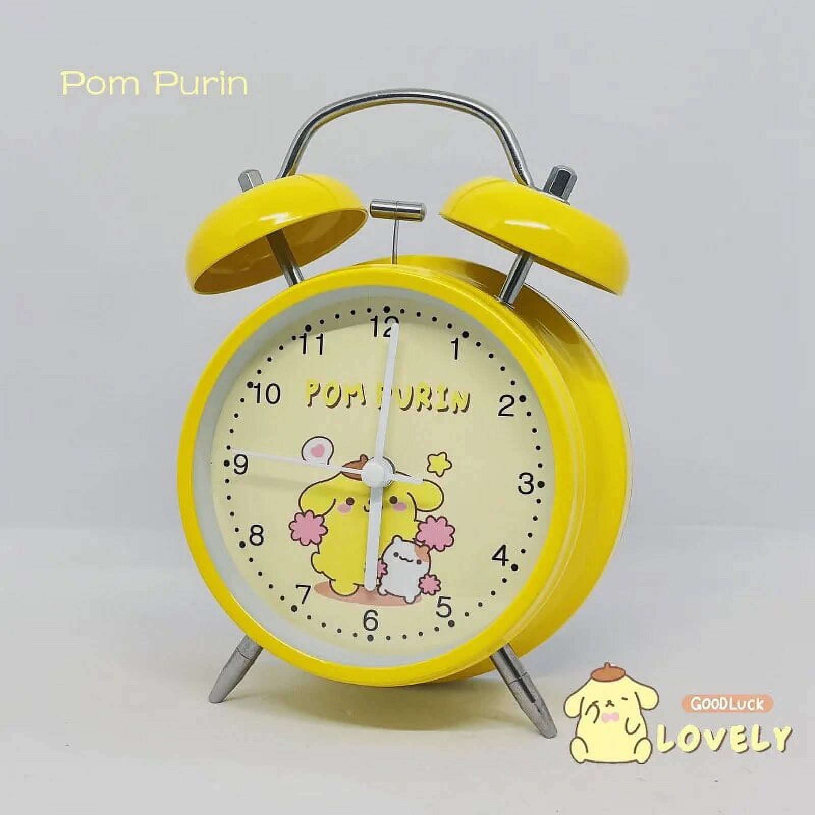 Kawaii Hello Kittys Y2K Sanrio Alarm Clock Anime Kuromi Cinnamoroll