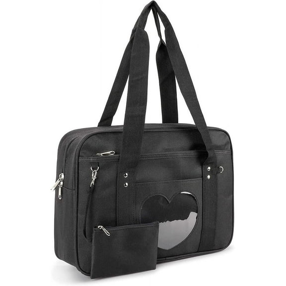 Kawaii Ita Bag Japanese School Bag Cute Tote Bag Large Shoulder Anime Heart Purse