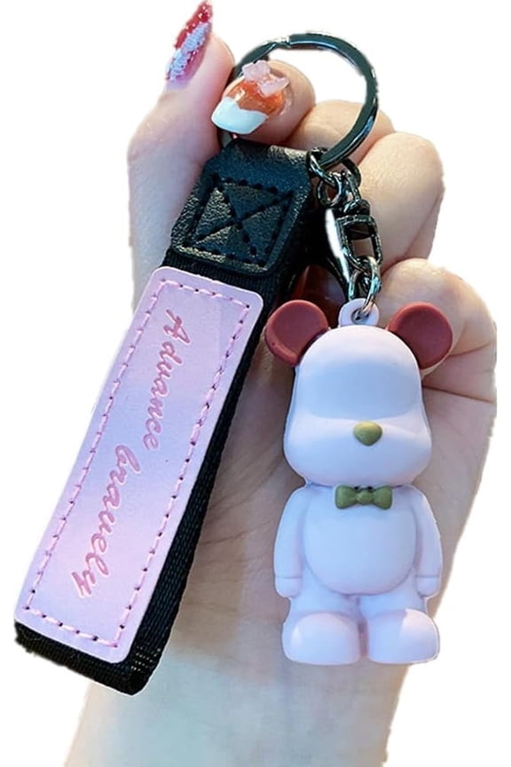 Kawaii Keychain Accessories Purse Key Chains For Car Keys Cute Keychains For Man Women Lover Birthday Gifts