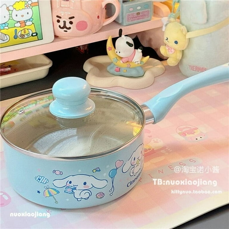 Kawaii Kuromi My Melody Hello Kitty Cartoon 18-Inch Milk Pot Pan