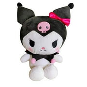 Kawaii Kuromi Plush Doll 10, Cartoon Stuffed Soft Toy, Lovely Plushies for Children Girls Fans