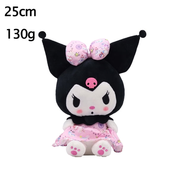 Kawaii Kuromi Plush Doll , Cartoon Stuffed Soft Toy, Lovely Plushies for Children Girls Fans,Gift for Birthday Christmas, New Year