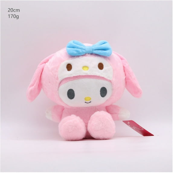 Kawaii Kuromi Plush Doll , Cartoon Stuffed Soft Toy, Lovely Plushies for Children Girls Fans,Gift for Birthday Christmas, New Year