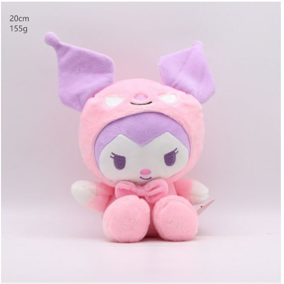 Kawaii Kuromi Plush Doll , Cartoon Stuffed Soft Toy, Lovely Plushies for Children Girls Fans,Gift for Birthday Christmas, New Year