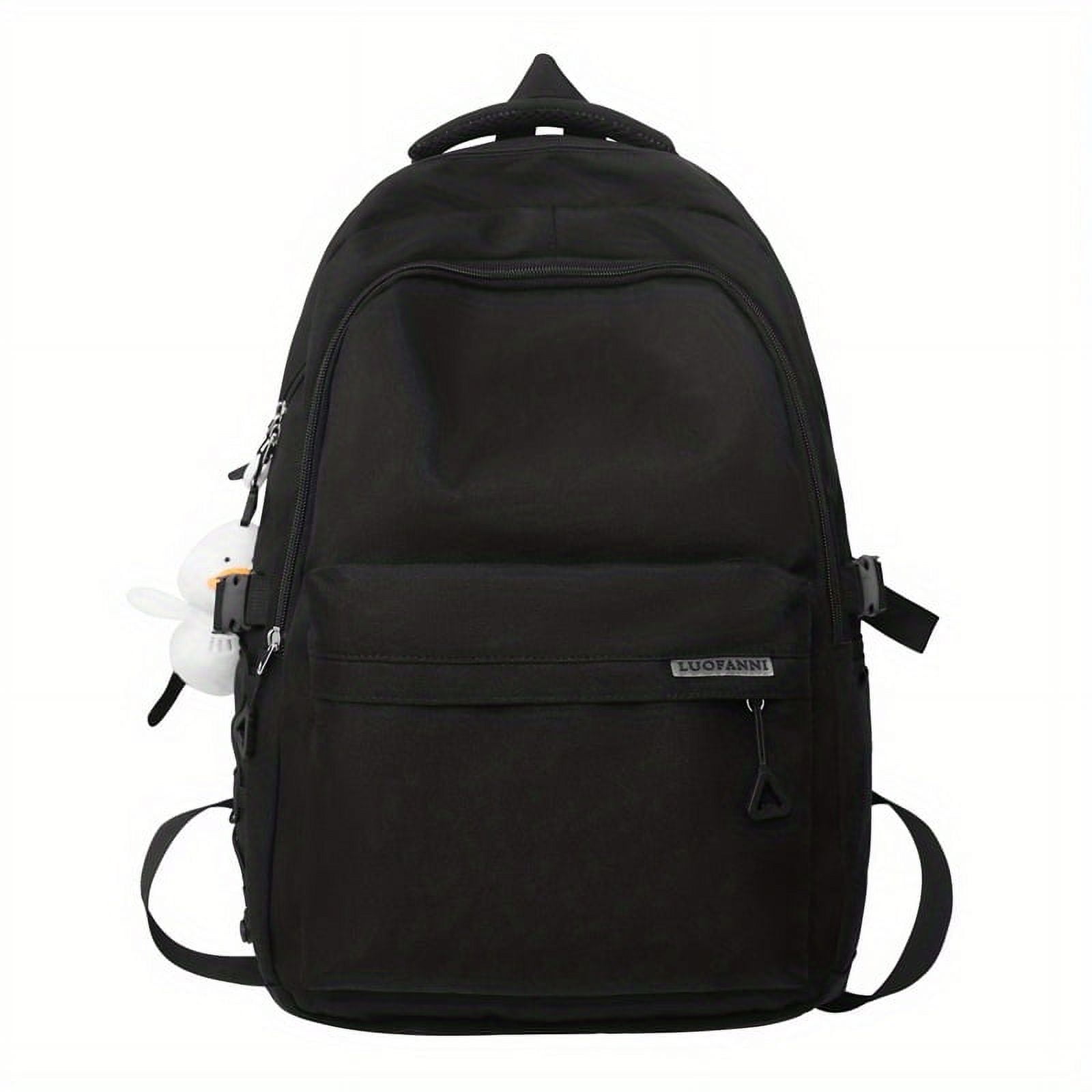 Kawaii Large Capacity Backpack Heavy Duty Laptop Bag, Preppy School