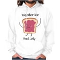 thumbnail image 1 of Kawaii Matching Couples Set PB and J Hoodie Sweatshirt Women Men Brisco Brands X, 1 of 6