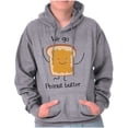 thumbnail image 1 of Kawaii Matching Couples Set PB and J Unisex Plus Fleece Graphic Hoodie Brisco Brands 2X, 1 of 6