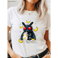 thumbnail image 1 of Kawaii Mothman Banana Milk Shake Carton Graphic up to Size 5XL Unisex T-Shirt, 1 of 2