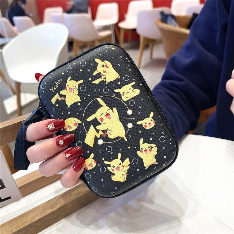 Kawaii My Melody Cinnamoroll Kuromi KT Cute Cartoon Charger Storage Bag