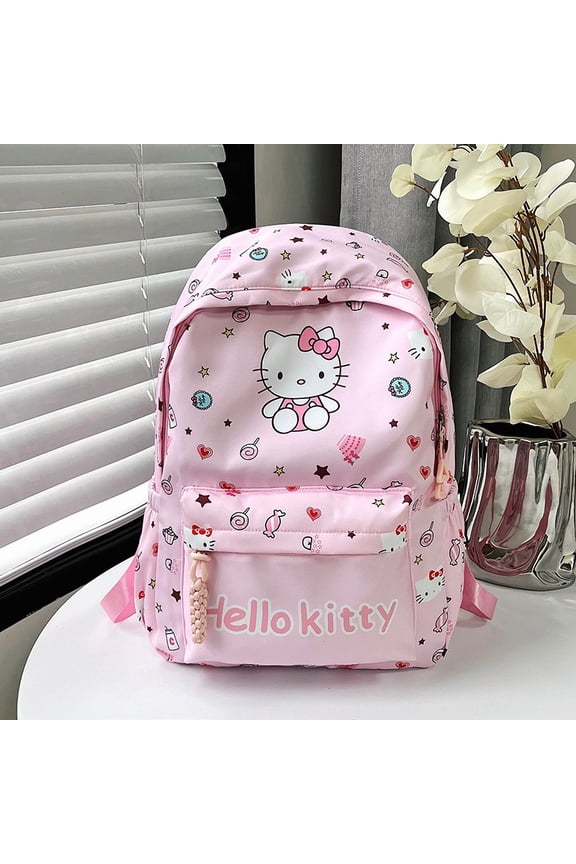 Kawaii My Melody Large Capacity School Backpack Cinnamoroll with Kuromi Cartoon Cute