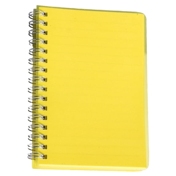 Kawaii Notebook Cute Journal Spiral Notebook, Notebook Cute Preppy Style Journal/Notebook with Large Pockets and Ruled Pages Perfect for Staying Organized While Working or Studying Yellow ZZyuan