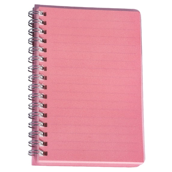 Kawaii Notebook Cute Journal Spiral Notebook, Notebook Cute Preppy Style Journal/Notebook with Large Pockets and Ruled Pages Perfect for Staying Organized While Working or Studying Pink ZZyuan