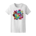 thumbnail image 1 of Kawaii Nya With Sweets And Candy Tee Women's -Image by Shutterstock, 1 of 2