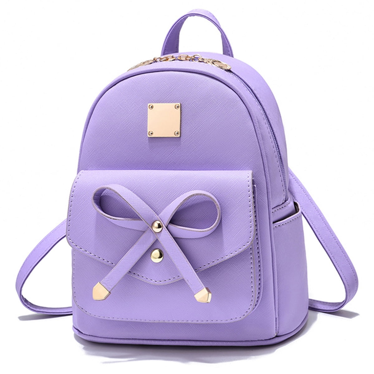 Purple mini backpack purse on sale