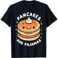 thumbnail image 1 of Kawaii Pancakes And Pajamas Cute Pancake Lover Slumber Party T-Shirt, 1 of 3
