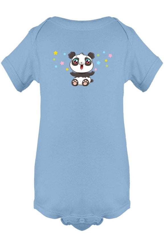 Kawaii Panda Baby Bodysuit Infant -Image by Shutterstock, Newborn