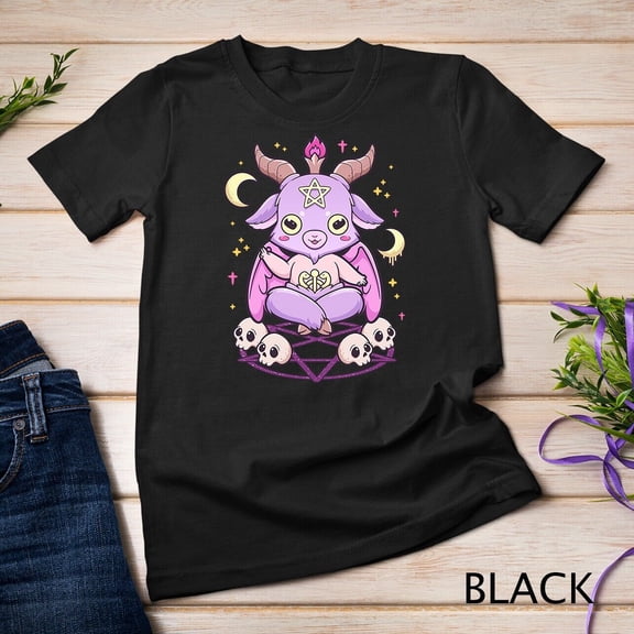 Kawaii Pastel Goth Cute Creepy Krampus Unisex T-shirt