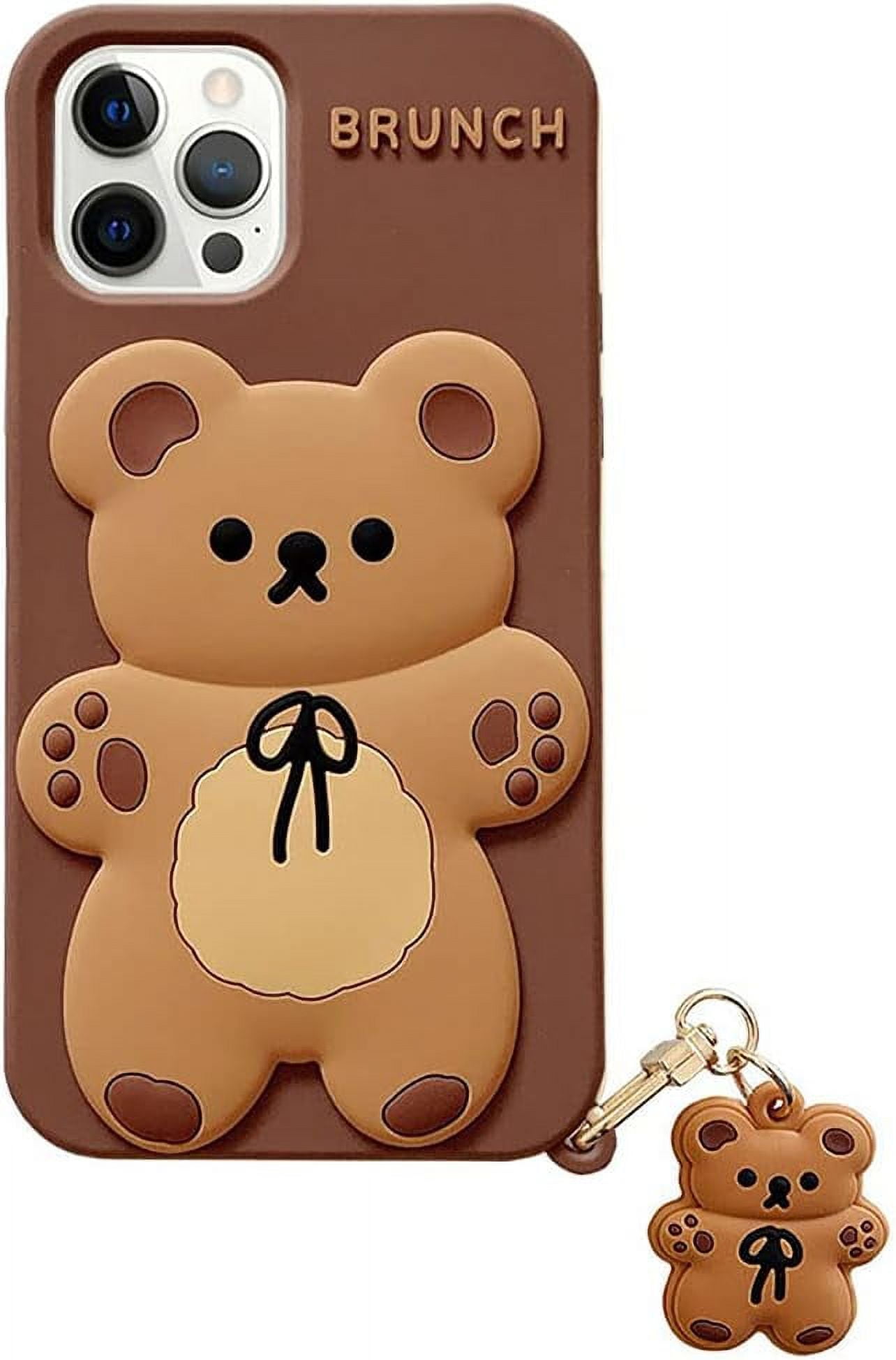 Teddy Bear Cute Iphone 12 Cases Amazon Kawaii Phone Cases Apply To IPhone  12 Mini,Cute