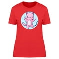 thumbnail image 1 of Kawaii Pink Healthy Kitten T-Shirt Women -Image by Shutterstock, Female Large, 1 of 2