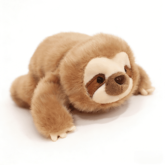Kawaii Plush Dolls Sloth Stuffed Animals Desktop Decor Lovely Lying Animal Pillow Cartoon Toy Gift