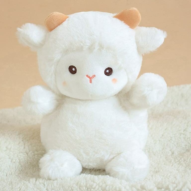 Kawaii Plushies, Funny Sheep Stuffed Animal, Sleeping Pet Buddy, Best  Birthday Gift for Girls Boys Teens, Small Plush Toys 