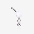 thumbnail image 1 of Kawaii Pop Fluffy Star Dangle Sparkle Nose Stud Ring, 1 of 5