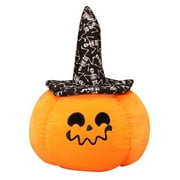 Kawaii Pumpkin With Hat Plush Doll Super Soft Cotton Eco-Friendly Plush Toy For Kids Birthday Present--41cm