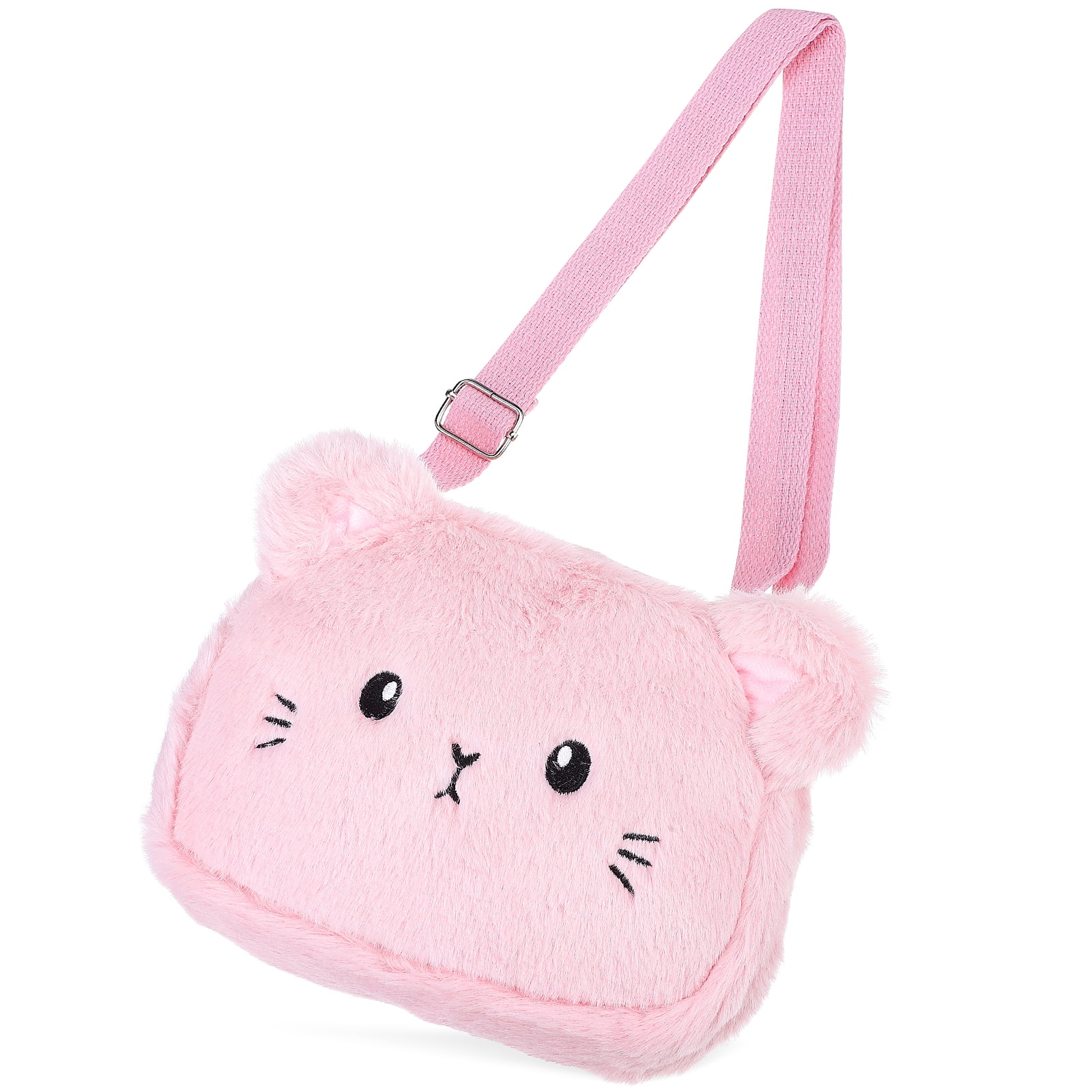 Kawaii Purse Plush Crossbody Pouch Cute Shoulder Bag Toddler Purse ...