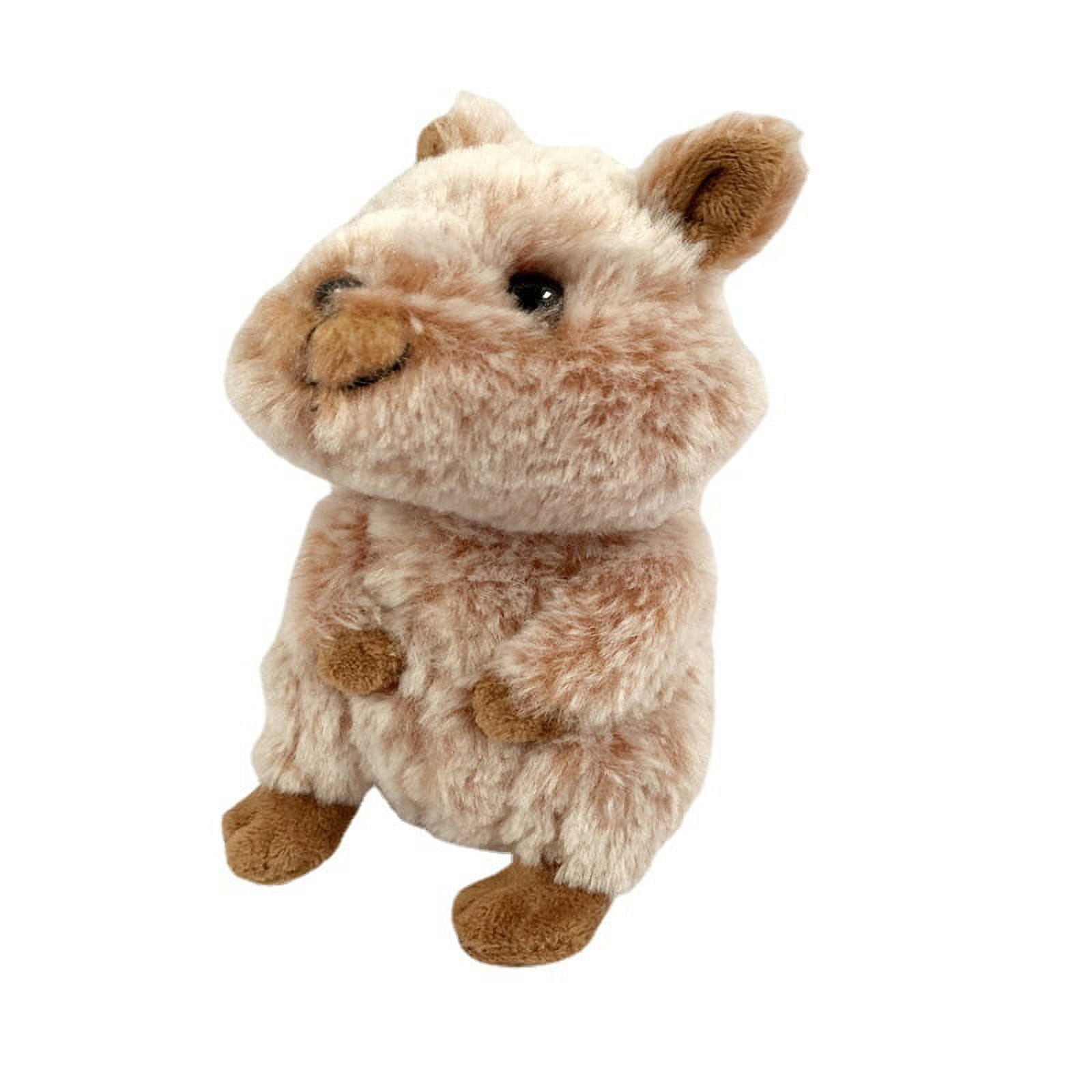 Kawaii Quokka Kangaroo Plush Stuffed Animal Lifelike Short Tail ...