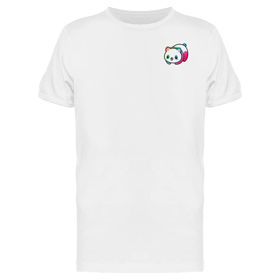 Kawaii Rainbow Panda T-Shirt Men -Image by Shutterstock, Male x-Large