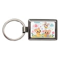 thumbnail image 1 of Kawaii Rats Metal Rectangle Keychain, 1 of 7