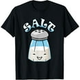 thumbnail image 1 of Kawaii Salt & Pepper Shakers Matching Halloween Costumes T-Shirt, 1 of 3