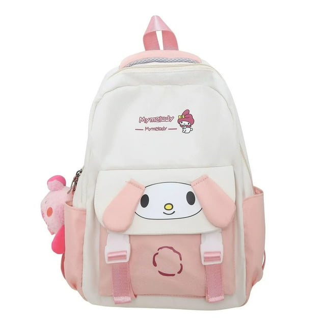 Kawaii Sanrio Anime Kuromi Cinnamoroll Laptop Bag my melody Children ...