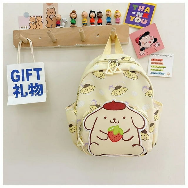 Kawaii Sanrio Anime Kuromi Cinnamoroll My Melody Student Bags Backpack ...