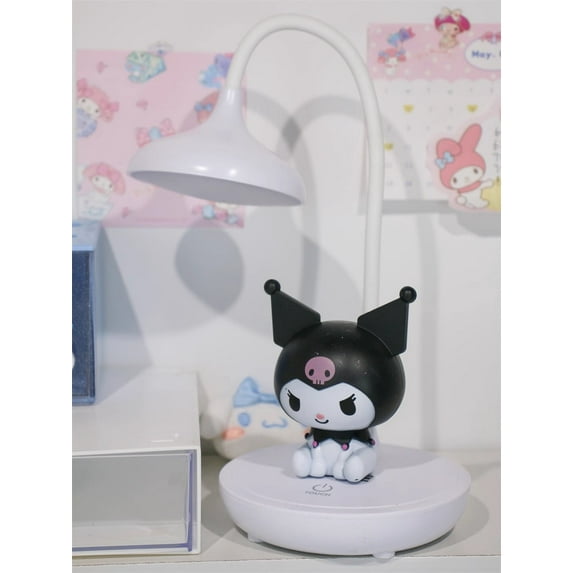Kawaii Sanrio Anime Night Light Cute Hello Kitty My Melody Cinnamoroll Cartoon Desk Reading Lamp Originality Children Gifts