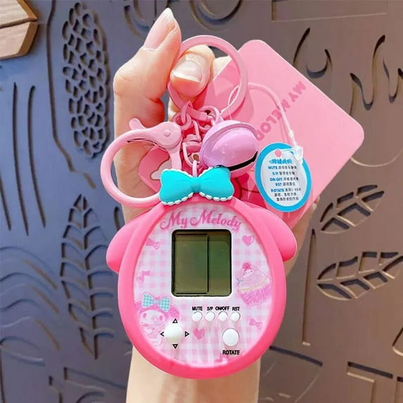 Kawaii Sanrio Camera Pendant Keychain Kuromi Car Keyring Mobile Phone Bag My Melody Cinnamoroll Hanging Jewelry Girsfriends Gift