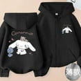 thumbnail image 1 of Kawaii Sanrio Cartoon Hoodie My Melody Autumn Winter Keep Warm Jacket Fit Adult Child Parent-Child Clothing Coat Girl Gift, 1 of 29