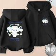 thumbnail image 1 of Kawaii Sanrio Cartoon Hoodie My Melody Autumn Winter Keep Warm Jacket Fit Adult Child Parent-Child Clothing Coat Girl Gift, 1 of 29