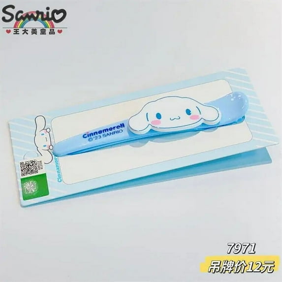 Kawaii Sanrio Hello Kitty Bangs Clip My Melody Kuromi Cinnamoroll Purin Hair Accessories Anime Cute Cartoon Headdress Girls Gift