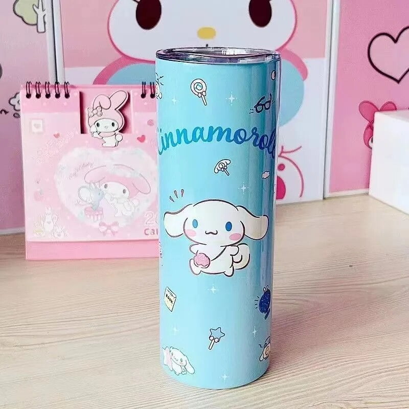 Kawaii Sanrio Hello Kitty Cup Cartoon Kuromi My Melody Stainless Steel