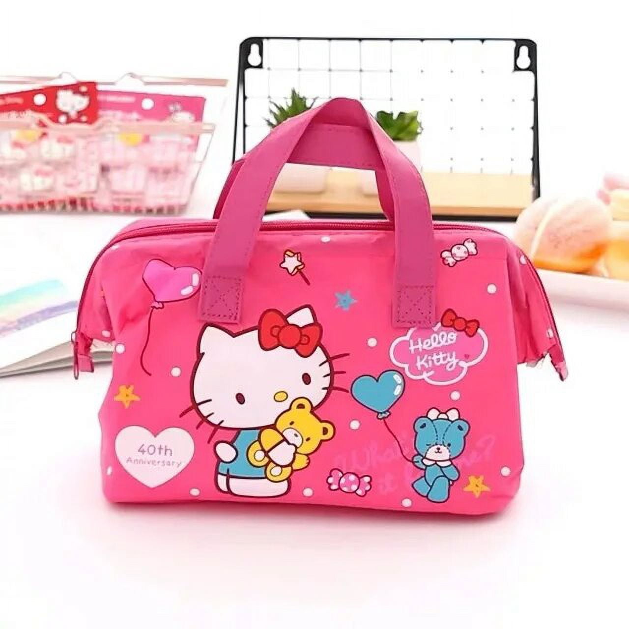 Kawaii Sanrio Hello Kitty Insulated Lunch Box Bag My Melody Cartoon