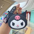 Kawaii Sanrio Hello Kitty Kuromi Silicone Coin Purse Cinnamoroll