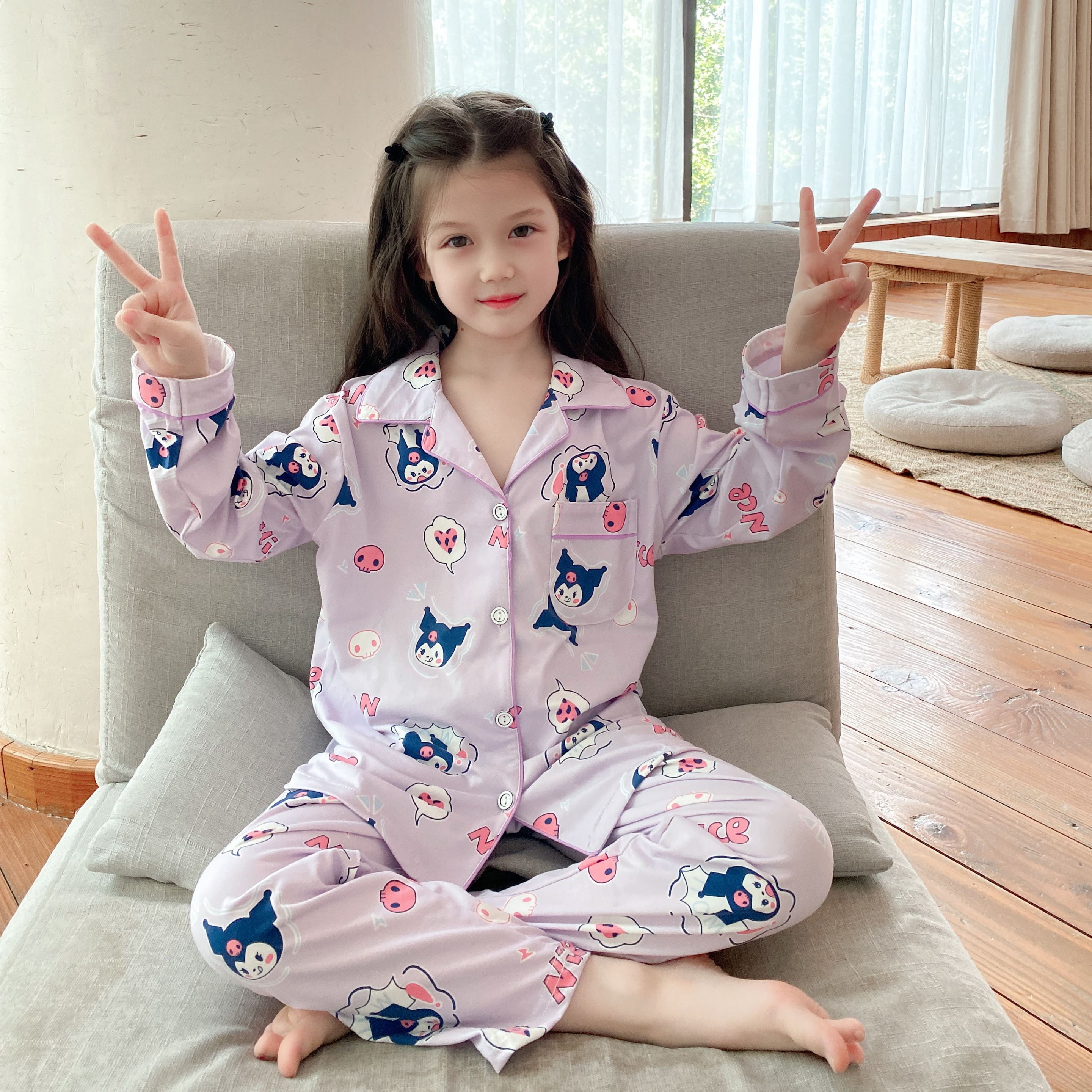 Girls fall pajamas sales