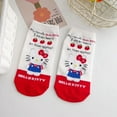 thumbnail image 1 of Kawaii Sanrio Hello Kitty Women Socks Cute Cartoon Christmas Socks Anime Cotton Korean Sweet and Comfortable Sock for Kids Girl, 1 of 9