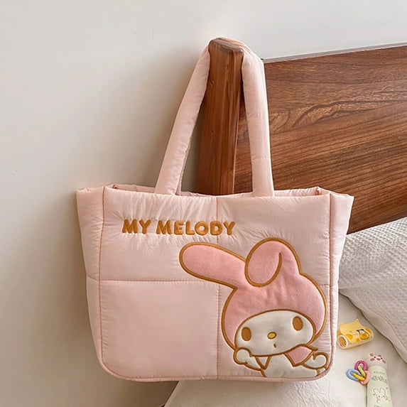 Kawaii Sanrio Kuromi Bag Fashion High-capacity Hello Kitty Girls Handbag My Melody Cartoon Shoulder bag girl Birthday Gifts