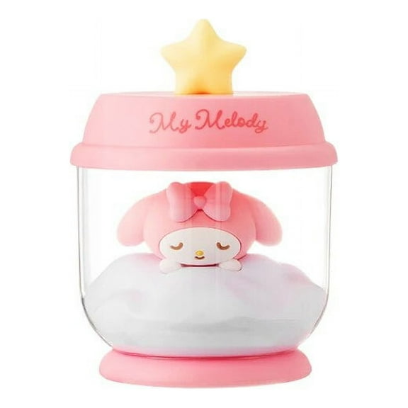 Kawaii Sanrio Kuromi Dream Jar Night Light Cute My Melody Cinnamoroll Children Bedroom Dolls Luminous Ornament Girls Gifts