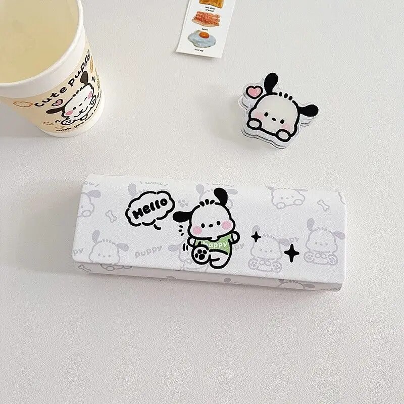 Kawaii Sanrio Kuromi Eyewear Case Cinnamoroll Pachacco My Melody