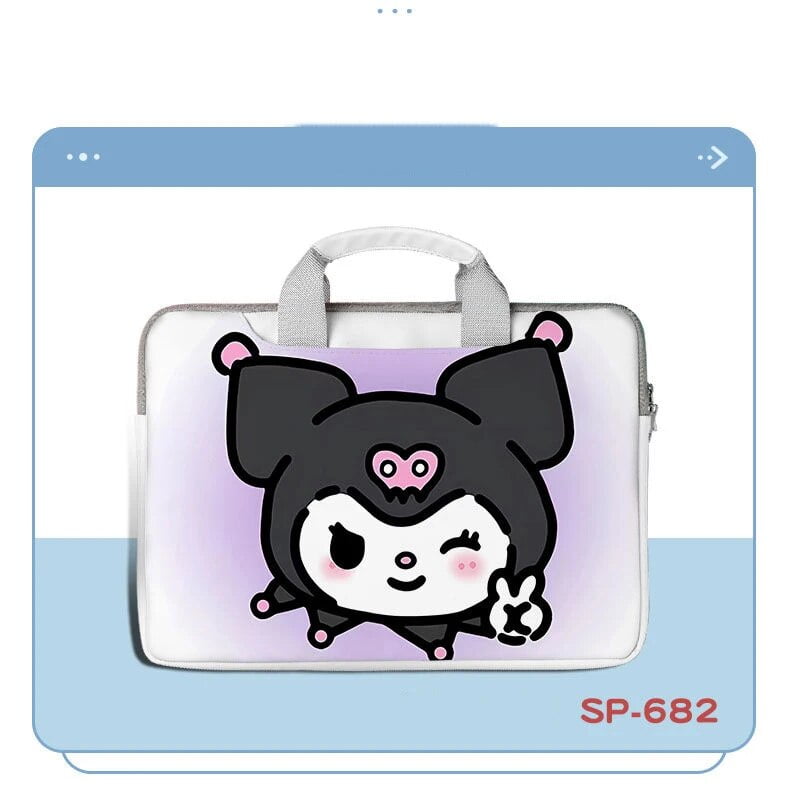 Kawaii Sanrio Kuromi Hello Kitty Cute 14 15.6 17 Inch Office Notebook ...
