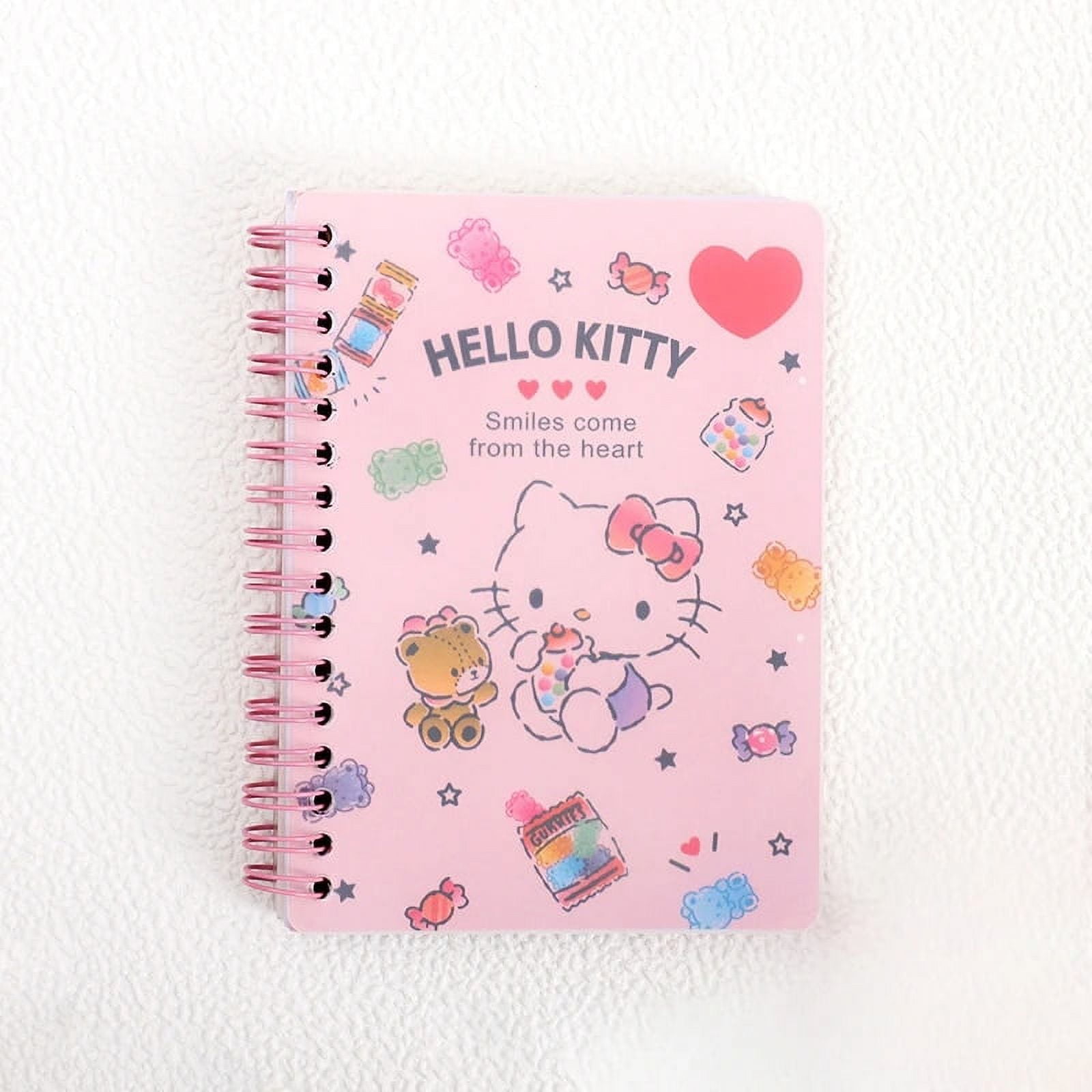 Kawaii Sanrio Notebook Anime Hello Kitty Kuromi Cinnamoroll Office ...