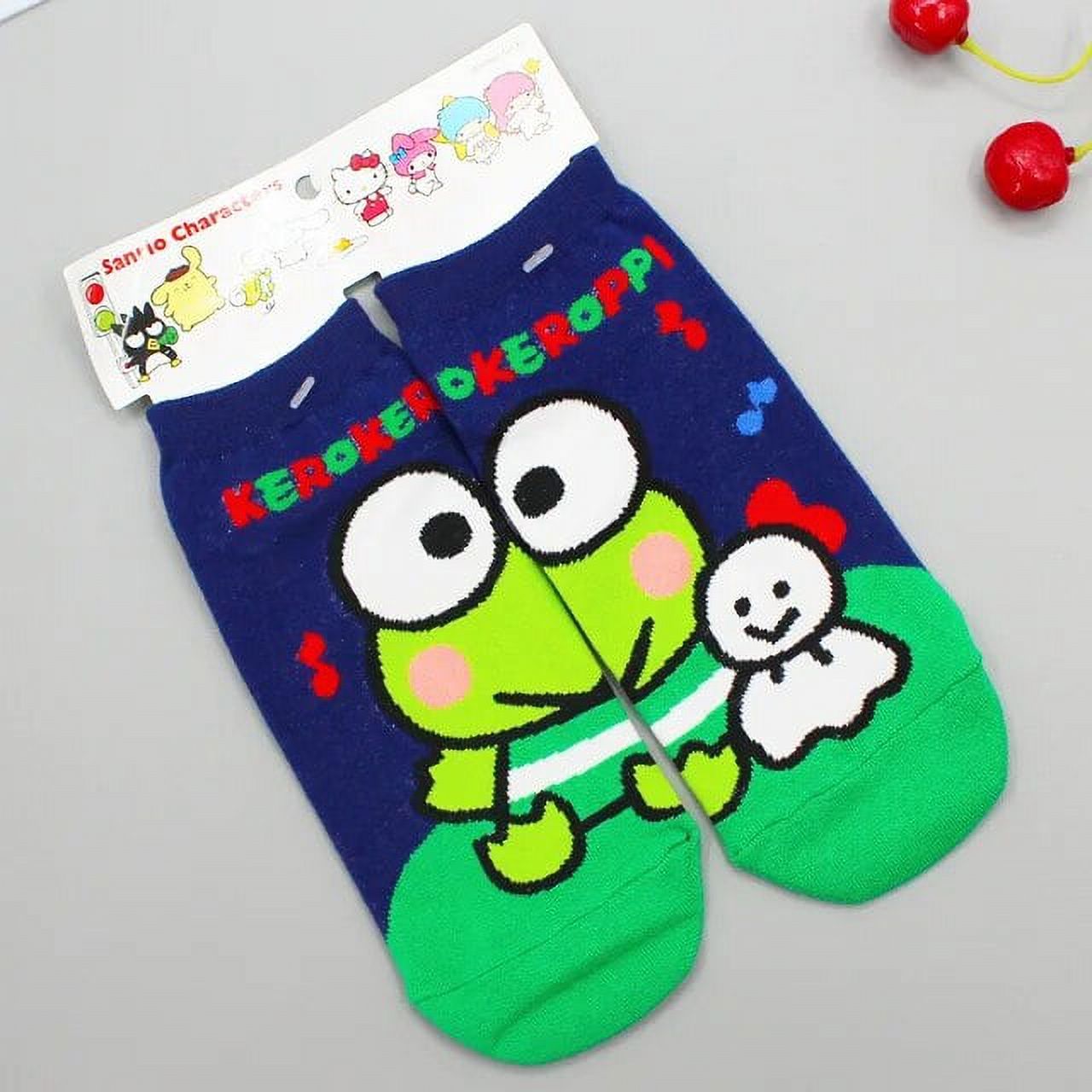Kawaii Sanrio Sock Hello Kitty Keroppi Badtz Maru Cartoon Cute Women‘s